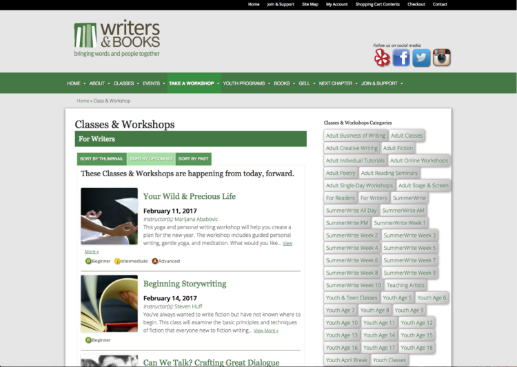 MYDARNDEST Writers & Books Website Screen Capture