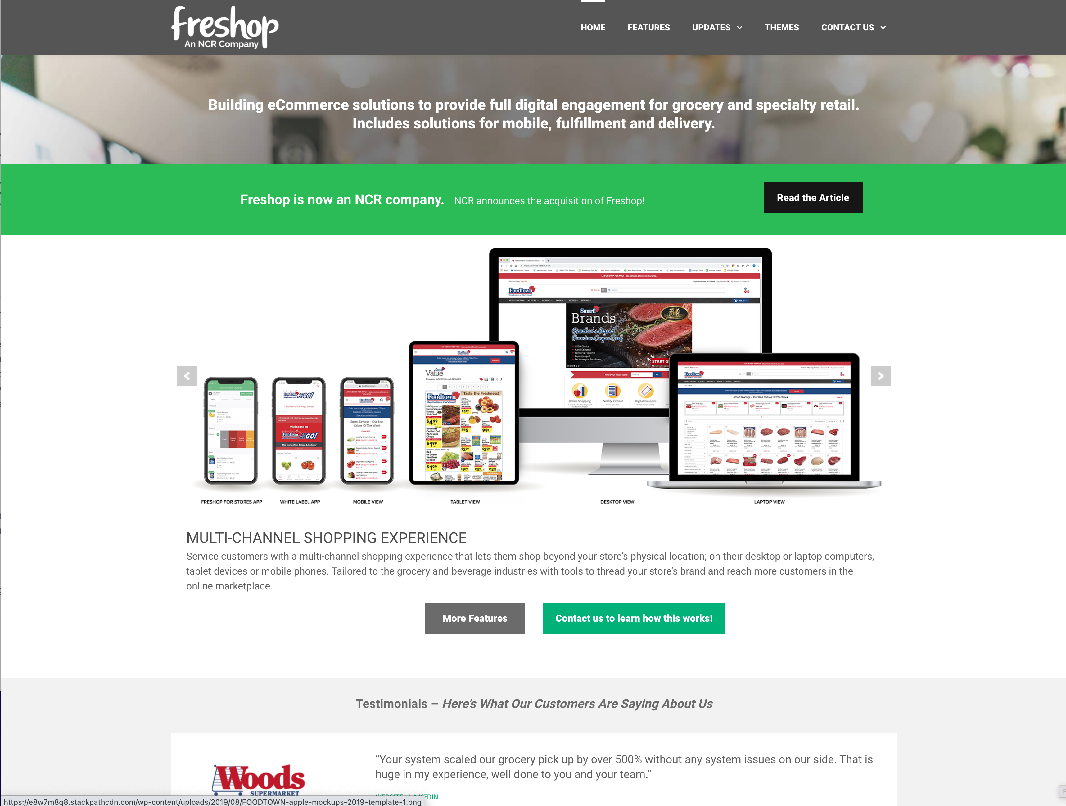 Freshop | Marketing Website